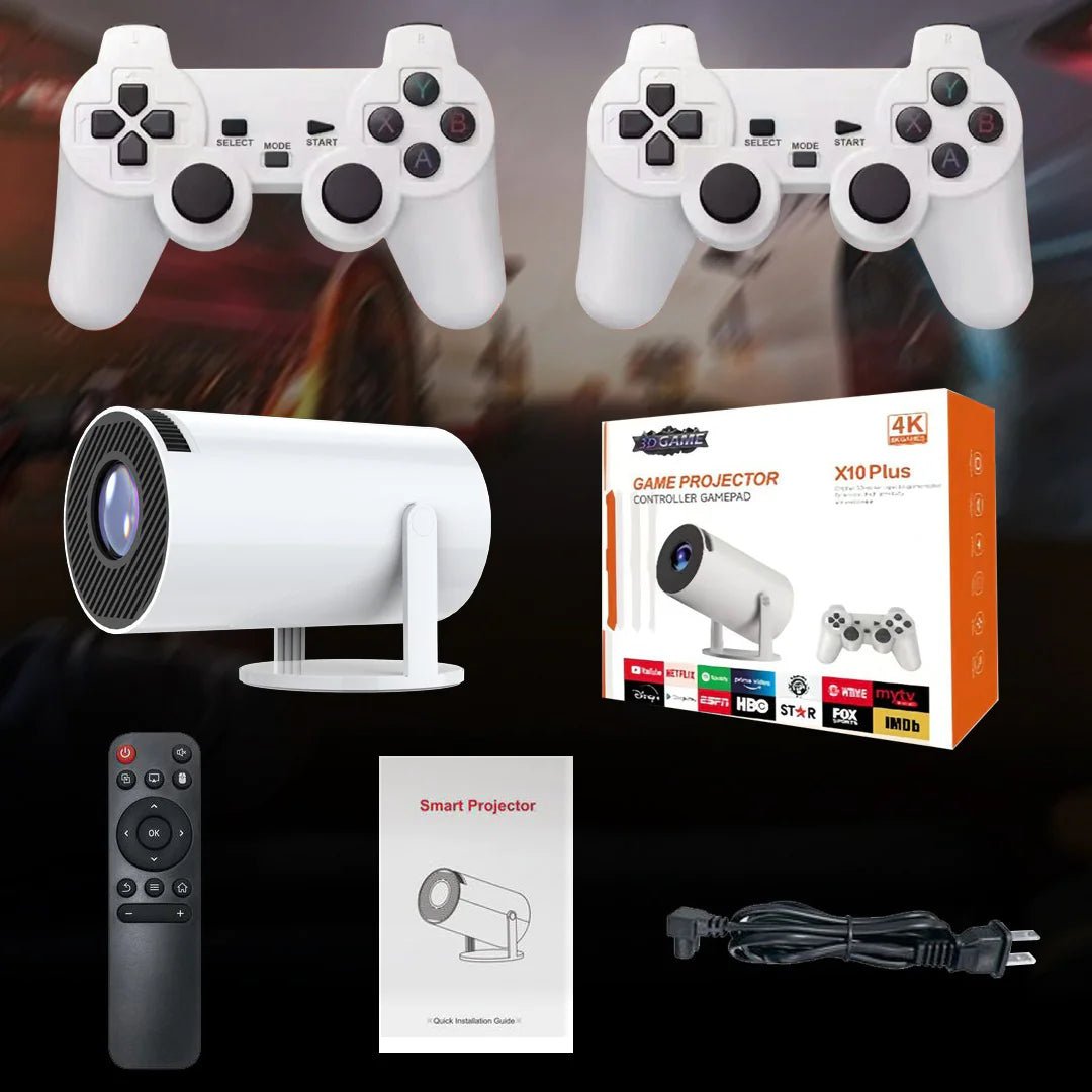 Barrel X10 Plus Portable Home Smart Projector - Smart Gadgets
