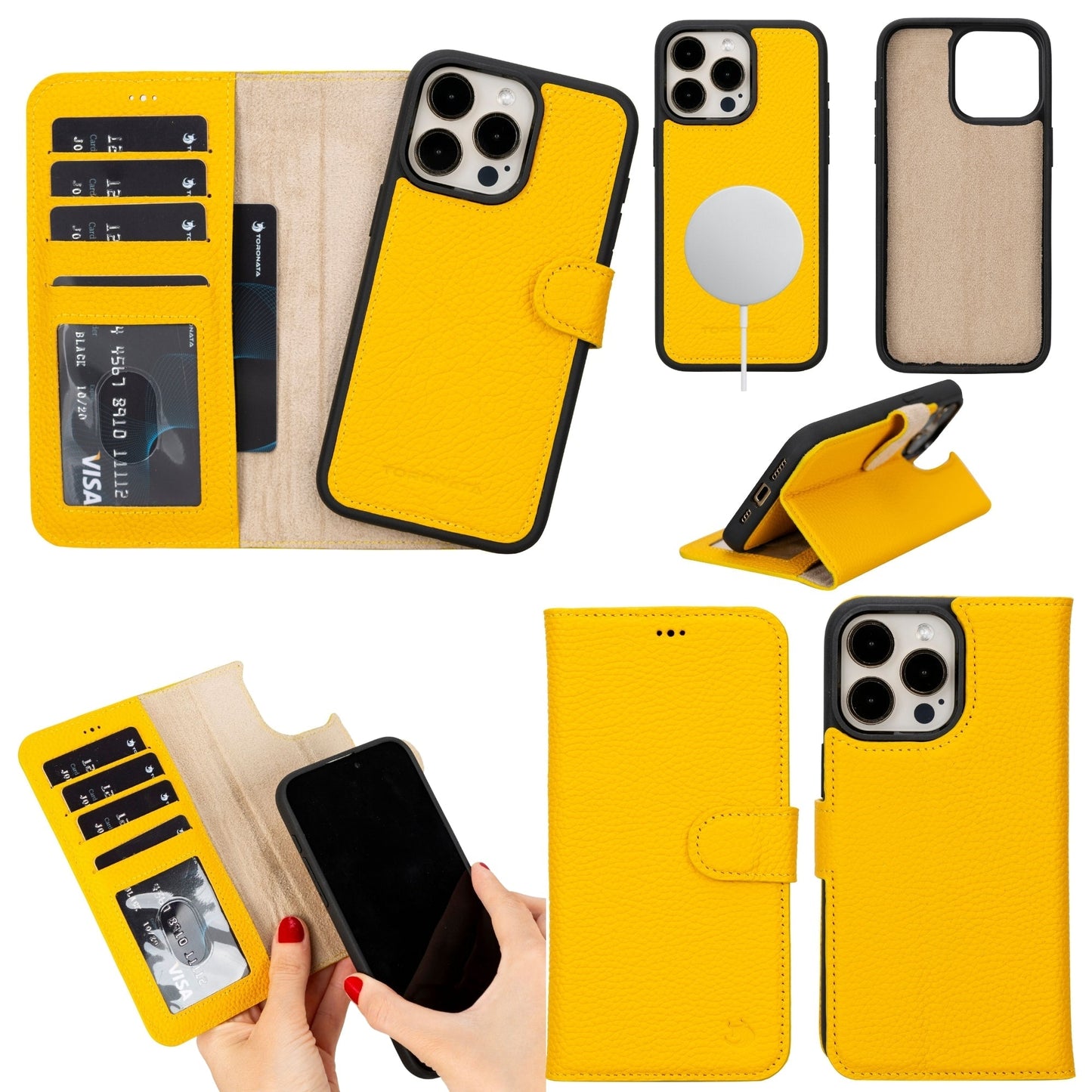 Casper Leather iPhone 14 Pro Max Wallet Case | MagSafe - Smart Gadgets