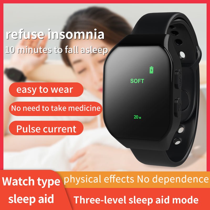 Handheld Sleep Device - Medical Grade CES Therapy with Adjustable Pulse & 30H Battery - Smart Gadgets