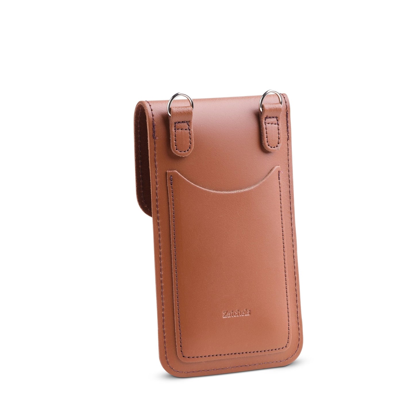 Handmade Leather Mobile Phone Pouch Plus - Chestnut - Smart Gadgets