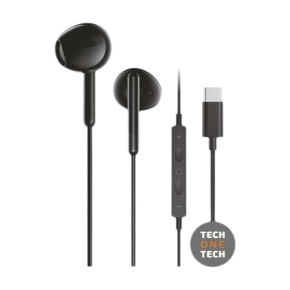 Headphones Tech One Tech TEC1302 Black - Smart Gadgets
