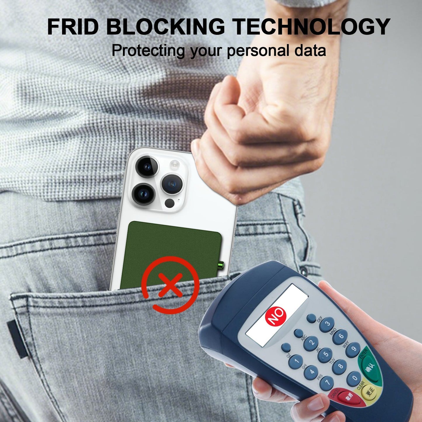 Minimalist Pop up Wallet with Money Clip, All Aluminum Slide Rfid Slim Card Holder - Smart Gadgets