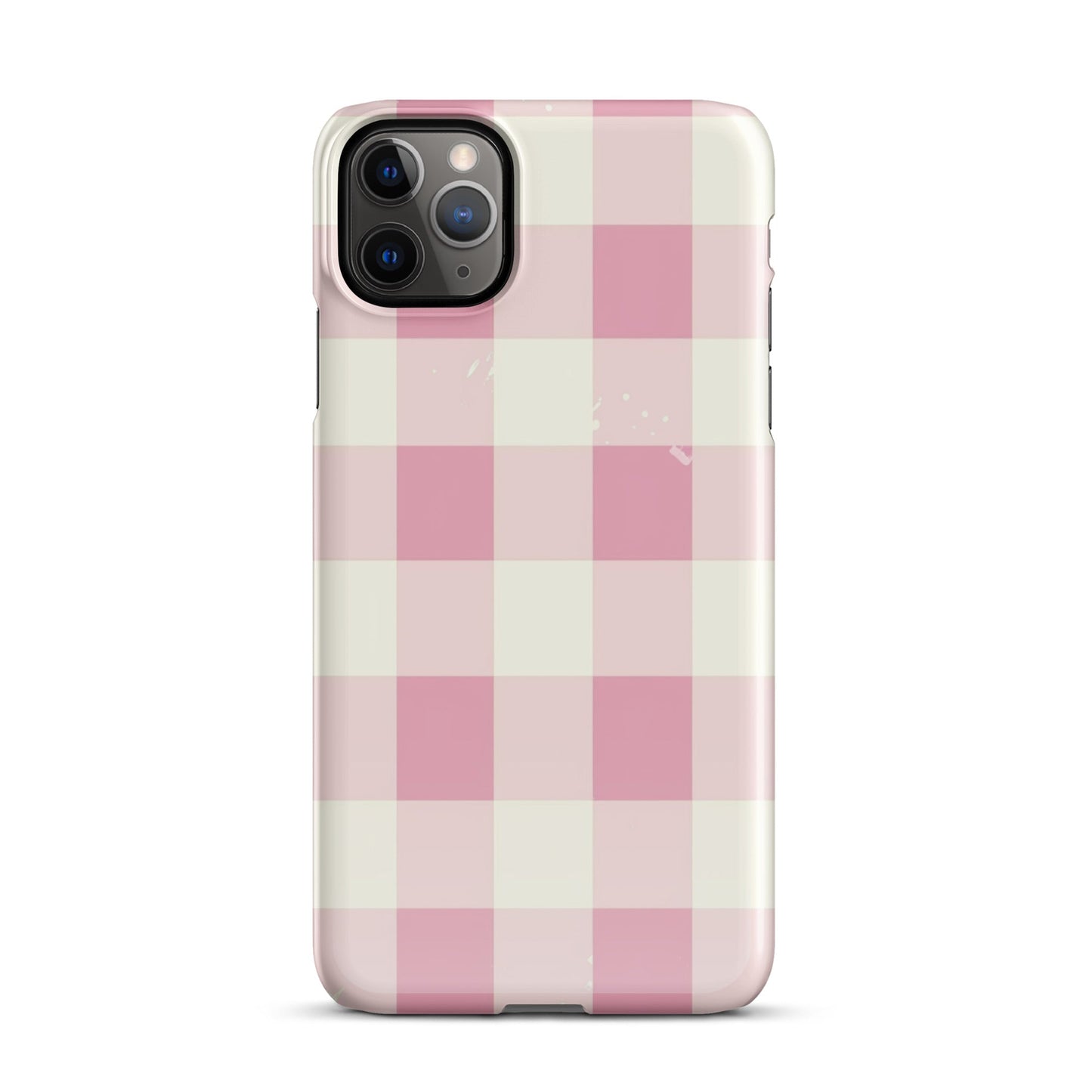 Pink Check Phone case for iPhone - Smart Gadgets