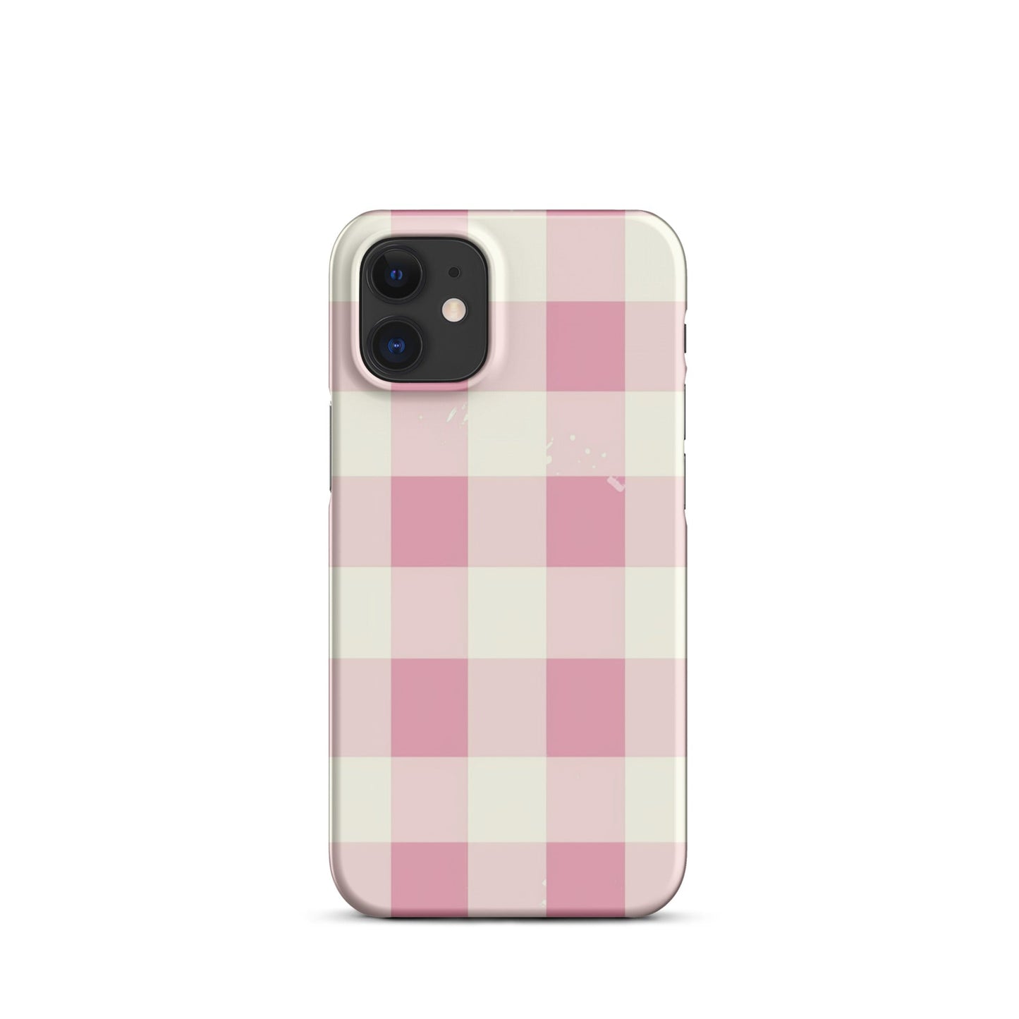 Pink Check Phone case for iPhone - Smart Gadgets