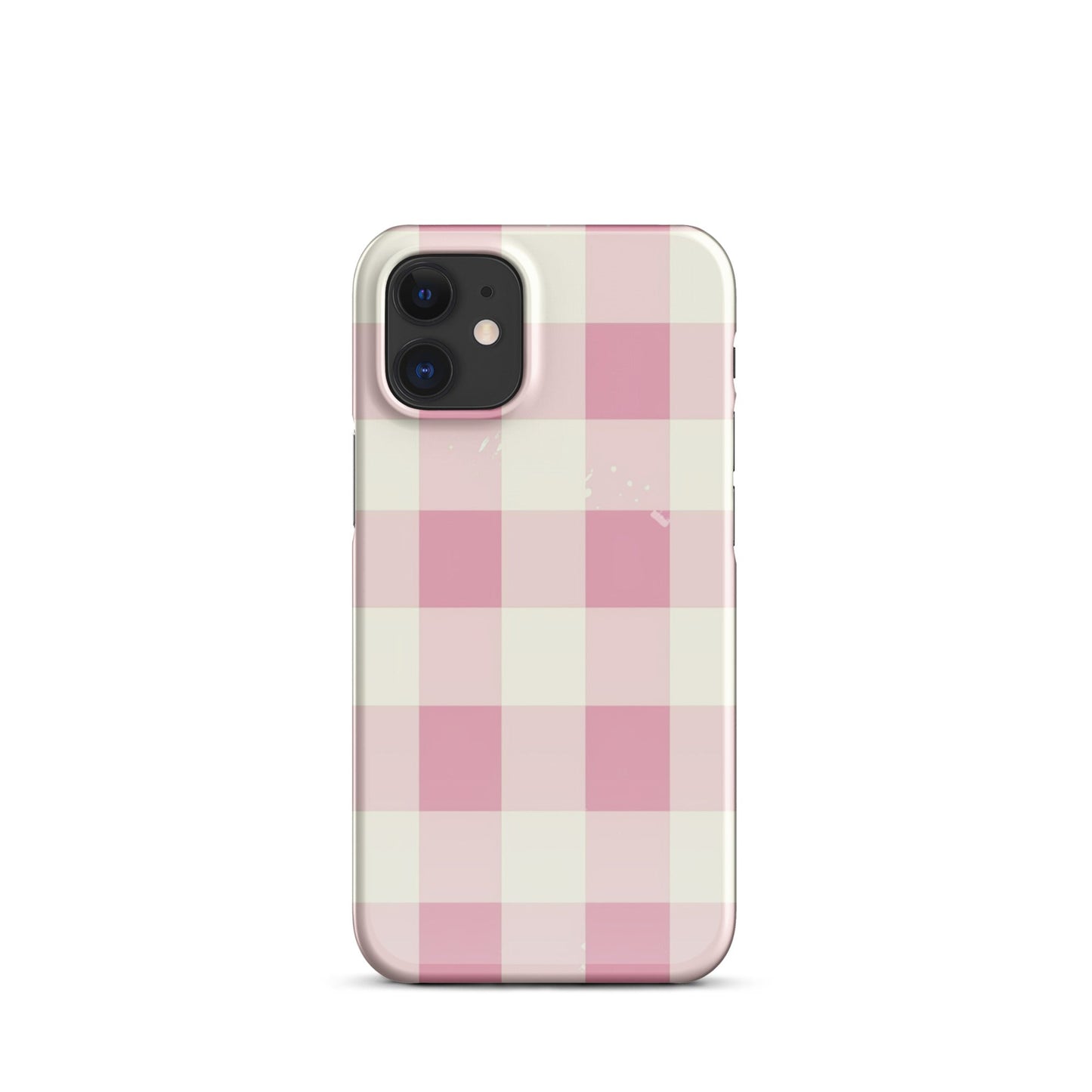 Pink Check Phone case for iPhone - Smart Gadgets