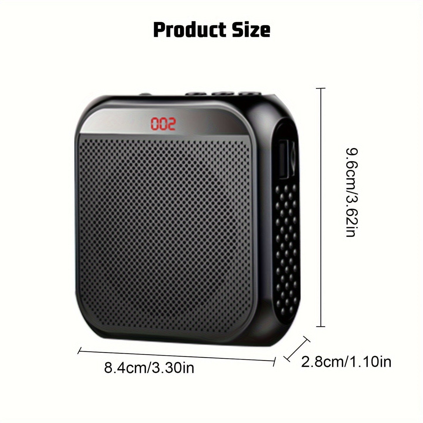 Portable Voice Amplifier with Headset Microphone - Smart Gadgets