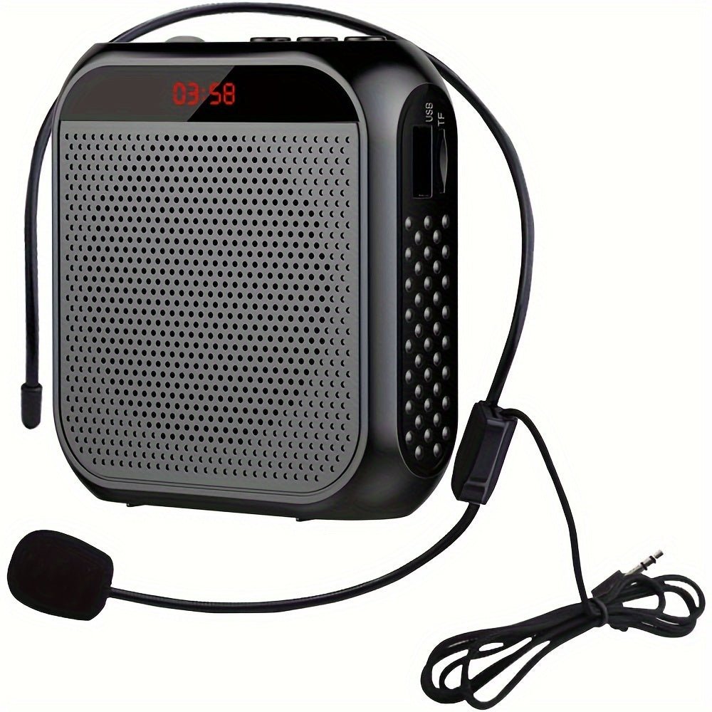 Portable Voice Amplifier with Headset Microphone - Smart Gadgets