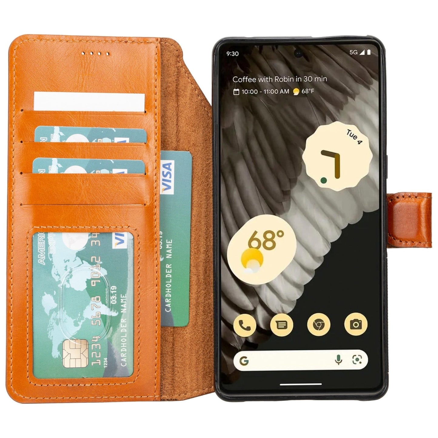 Sheridan Detachable Leather Google Pixel 8 Pro Wallet Case - Smart Gadgets