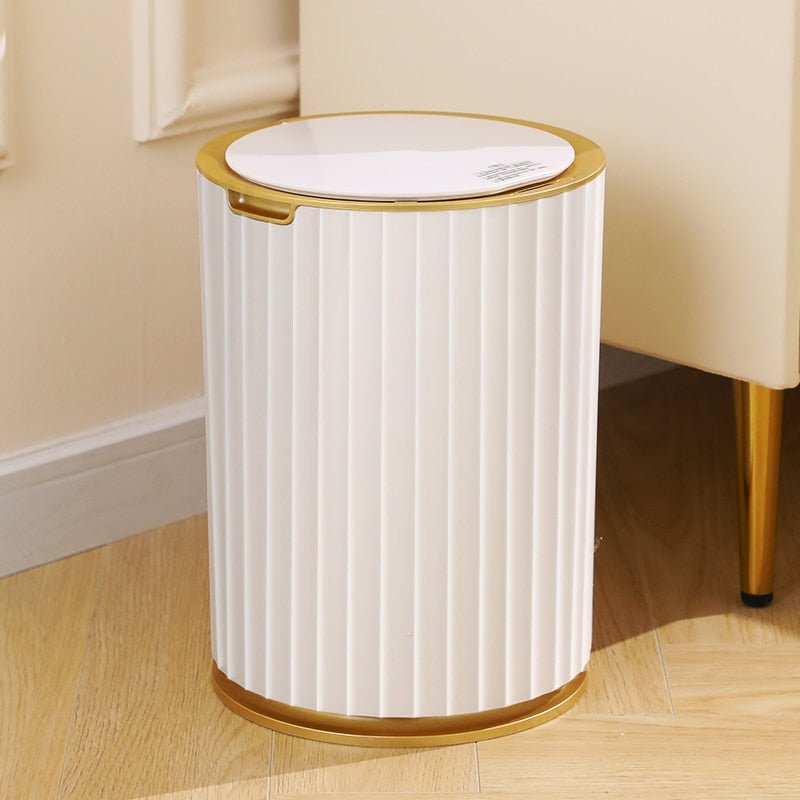 Smart Sensor Garbage Bin Kitchen Bathroom Toilet Trash Can Best Automatic Induction Waterproof Bin with Lid 10/15L - Smart Gadgets
