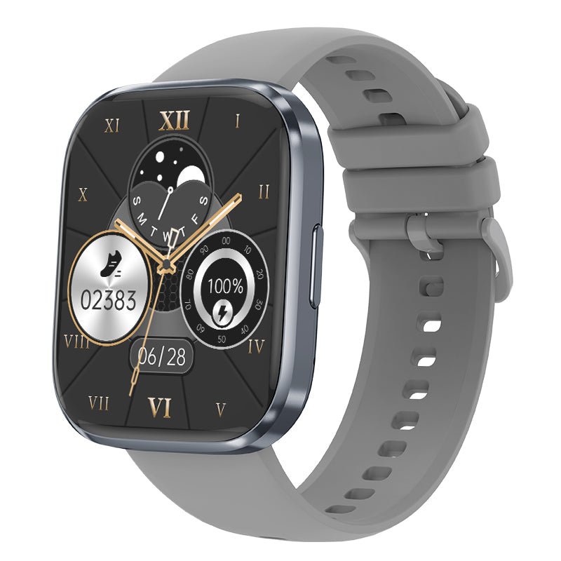 Smart Watch 1.96"HD Smartwatches for Men Women (Answer/Make Calls), 100+ Sport Modes with Fitness Tracker Watch, Heart Rate/Sleep Monitor - Smart Gadgets
