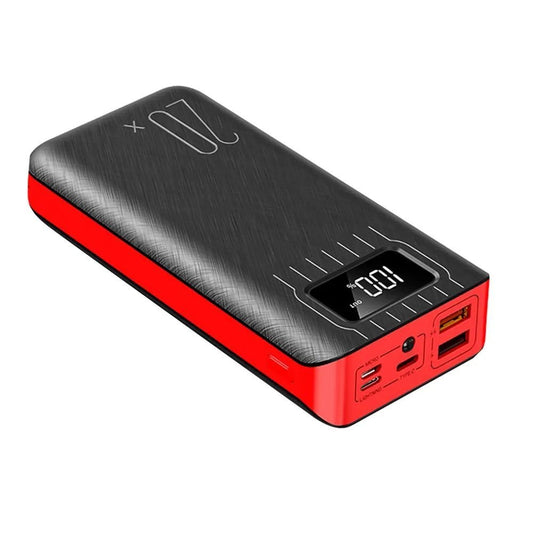 20000mAh External Battery Power Bank Dual USB With LED Flashlight - Smart Gadgets