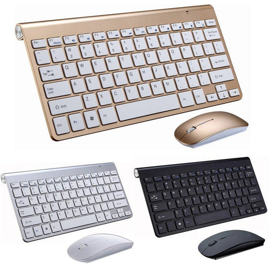 2.4 GHz Wireless Mini Keyboard And Optical Mouse Set - Smart Gadgets