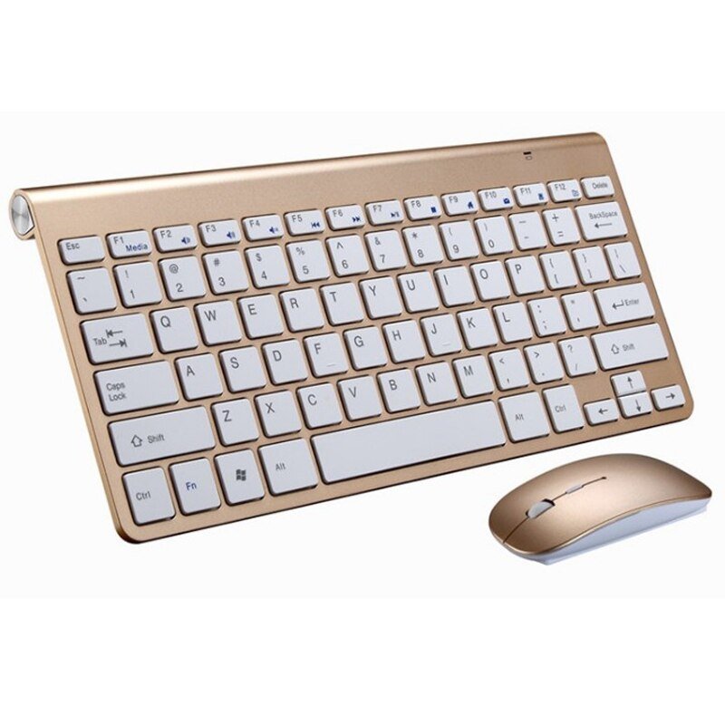 2.4 GHz Wireless Mini Keyboard And Optical Mouse Set - Smart Gadgets