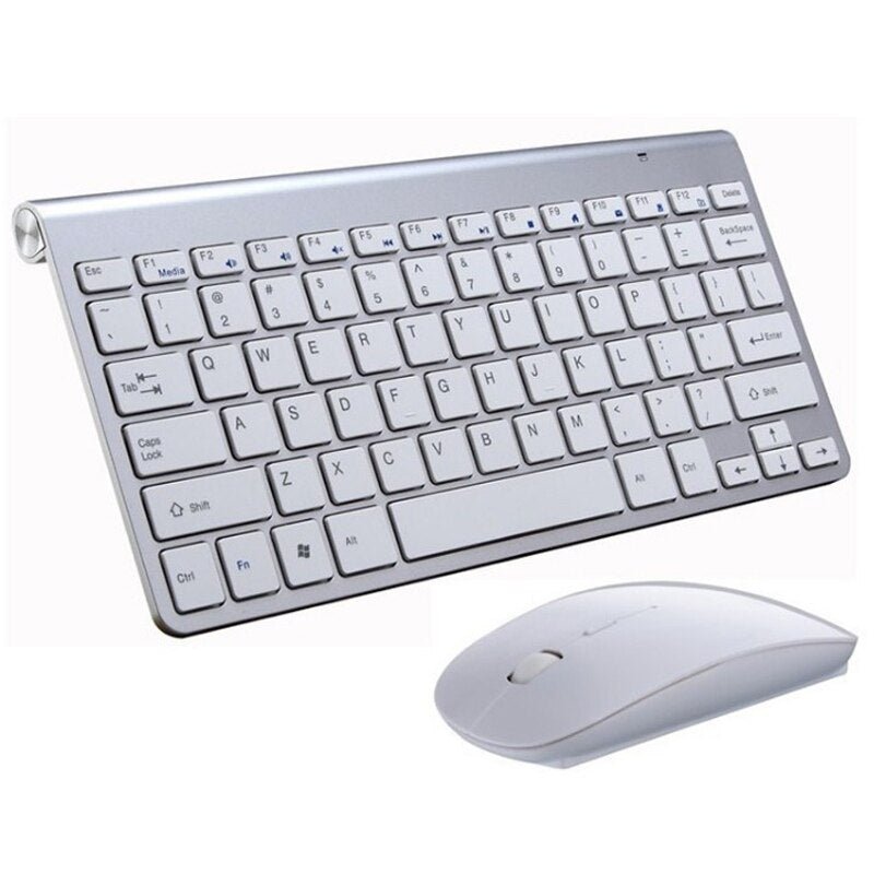 2.4 GHz Wireless Mini Keyboard And Optical Mouse Set - Smart Gadgets