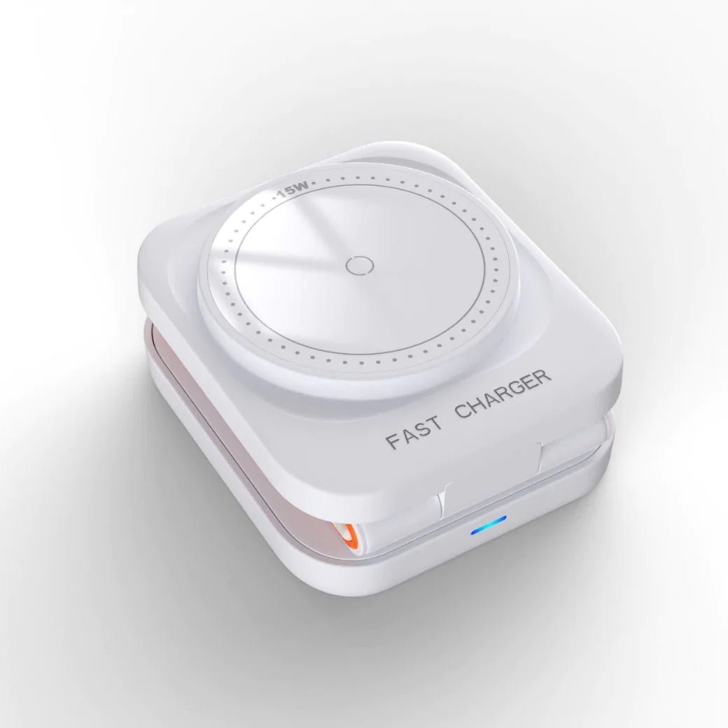 3 - in - 1 Folding Wireless Charger - Smart Gadgets