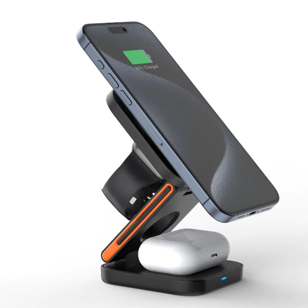 3 - in - 1 Folding Wireless Charger - Smart Gadgets