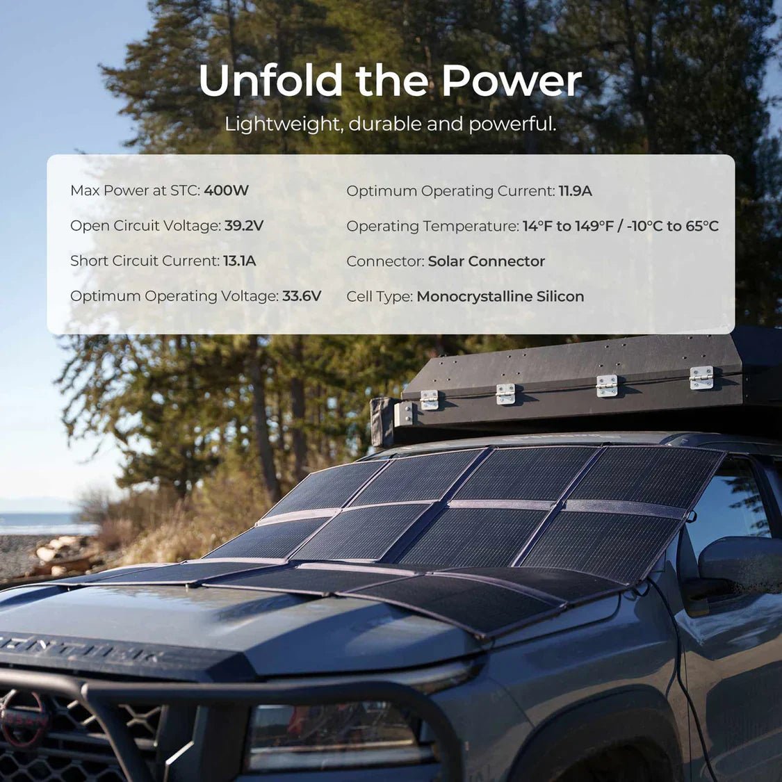 400 watt Solar Panel Blanket - Smart Gadgets