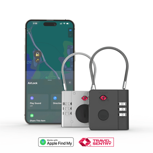 AirLock - Smart Anti - Loss TSA Travel Lock - Smart Gadgets