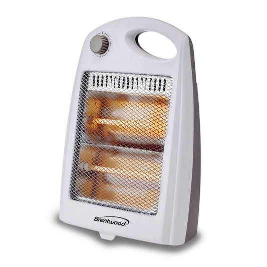 Brentwood 800 Watt Portable Space Heater in White - Smart Gadgets