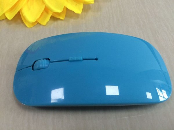 Candy color ultra thin 2.4 USB Wireless Mouse - Smart Gadgets