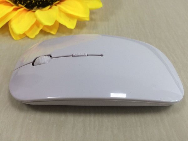Candy color ultra thin 2.4 USB Wireless Mouse - Smart Gadgets