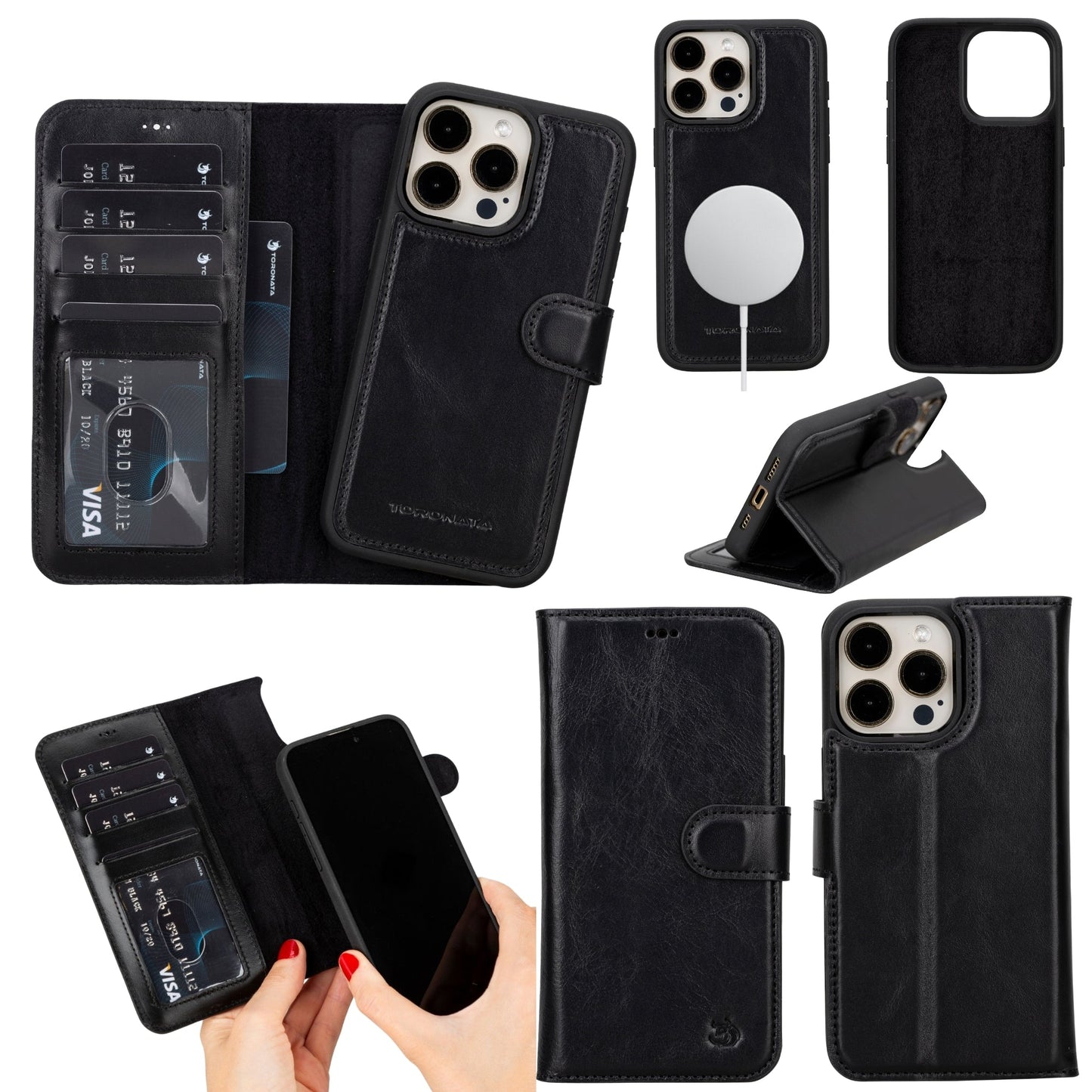 Casper Leather iPhone 14 Pro Max Wallet Case | MagSafe - Smart Gadgets