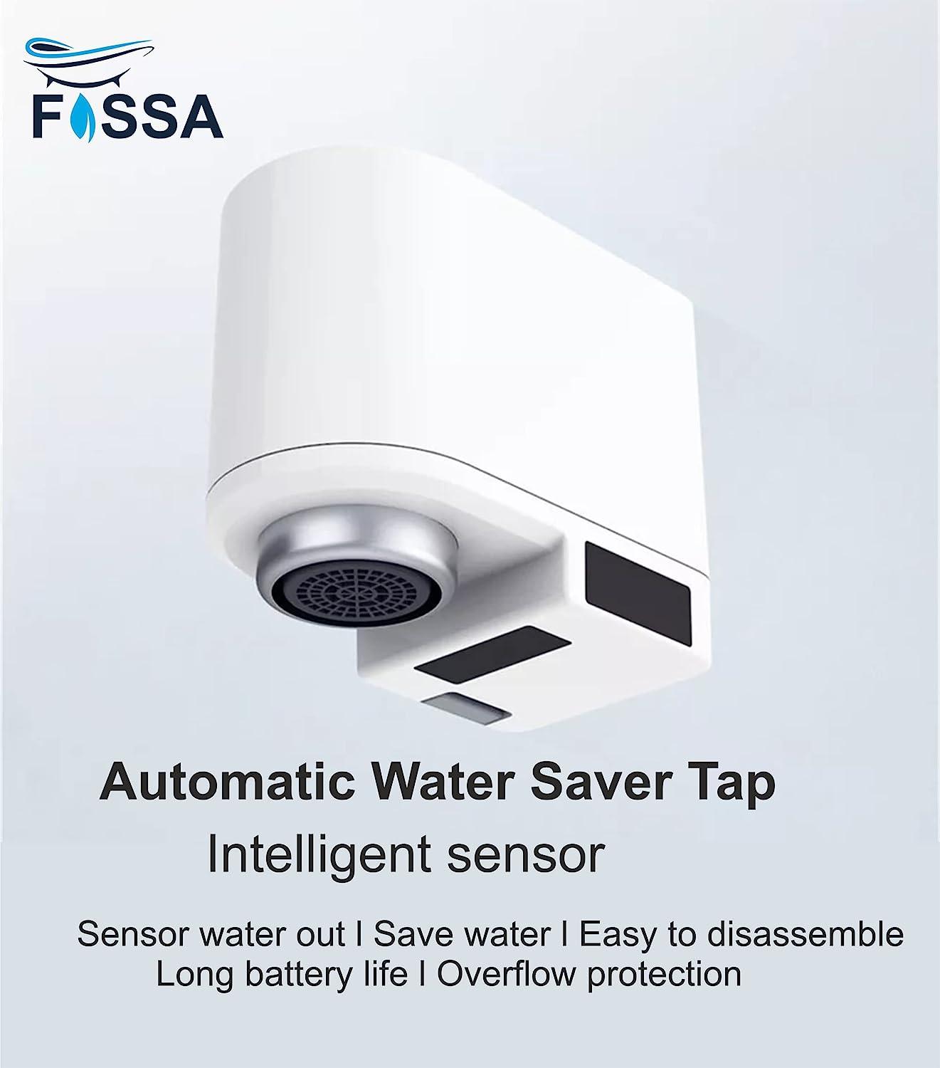 Fossa Touchless Faucet Adapter Smart Sensor Faucet for Kitchen Bathroom Sink Smart Devices Automatic Infrared Sensor Water Saving Device Anti - Overflow Protection - Smart Gadgets