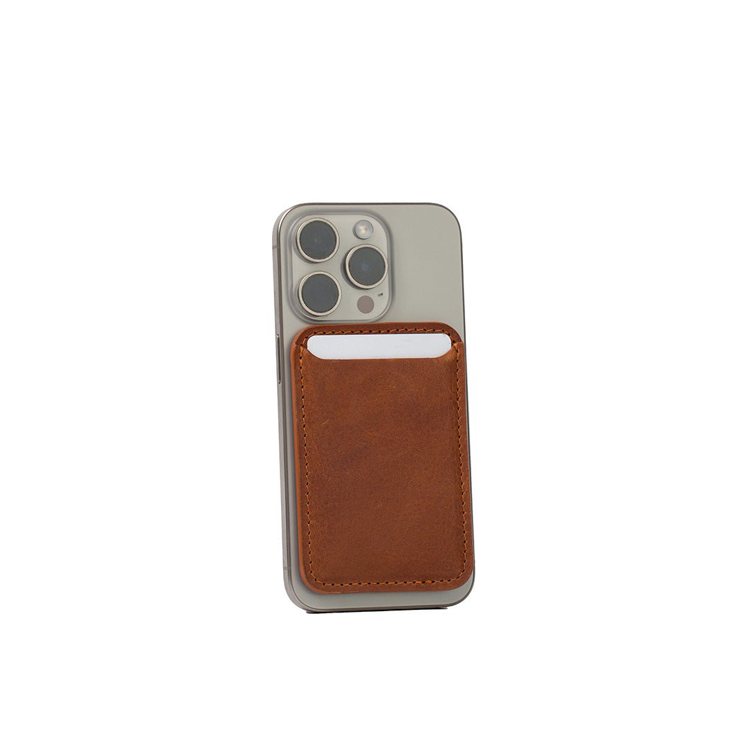 Full - Grain Leather MagSafe wallet - Classic - Smart Gadgets