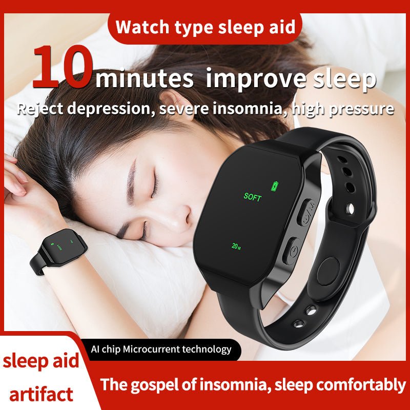 Handheld Sleep Device - Medical Grade CES Therapy with Adjustable Pulse & 30H Battery - Smart Gadgets