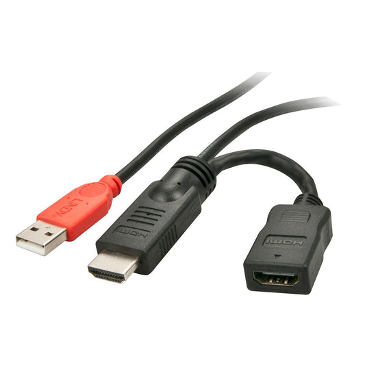 HDMI Adapter LINDY HDMI 1.4 M/F 5 m Black - Smart Gadgets