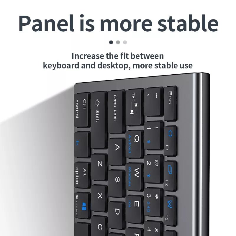 High quality 2.4G Bluetooth wireless rechargeable mouse keyboard combos - Smart Gadgets