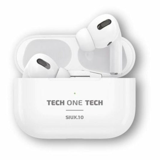 In - ear Bluetooth Headphones Tech One Tech TEC1410 White - Smart Gadgets