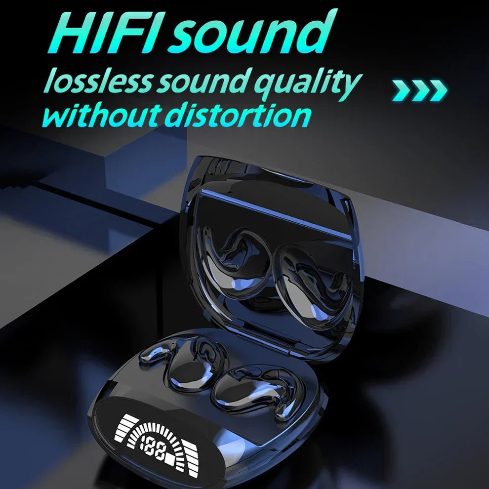 Mini Noise Cancelling TWS Wireless Sports Headphones with Bluetooth 5.3 - Smart Gadgets