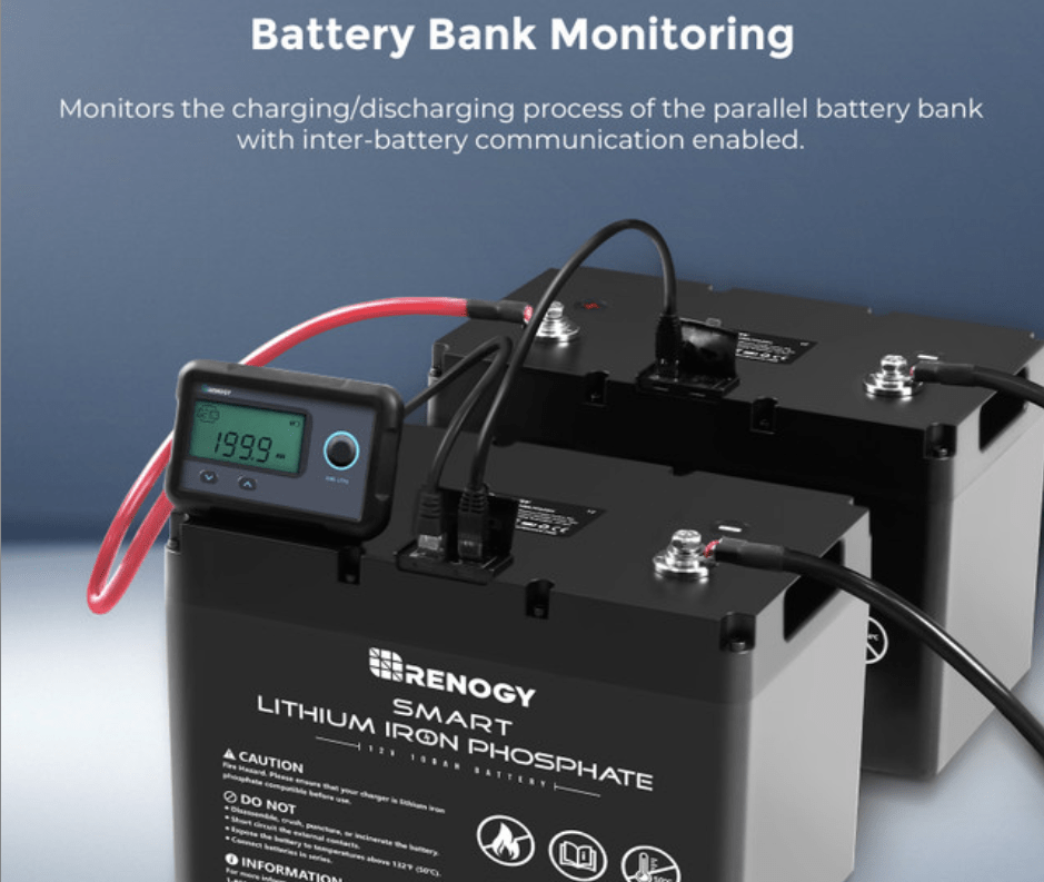 Monitoring Screen for Smart Lithium Battery Series - Smart Gadgets