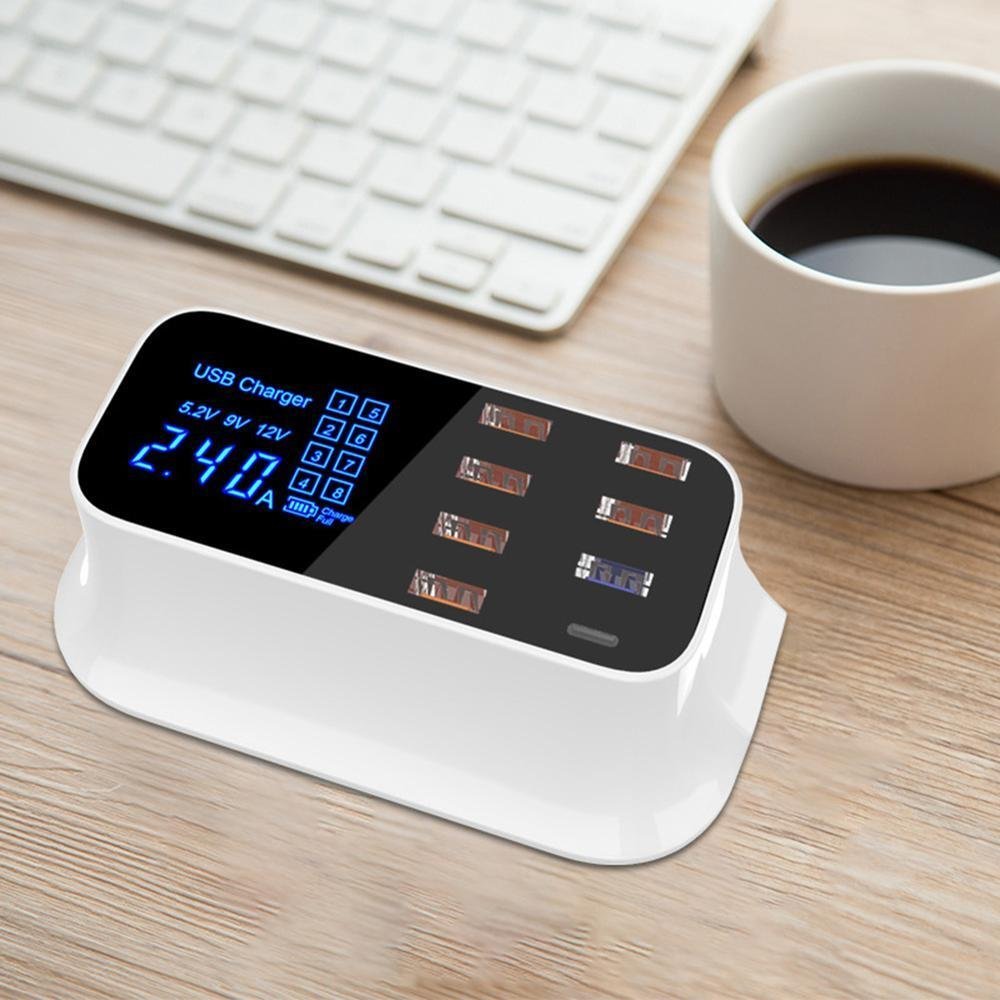 Multi - Port USB Charger Station Type C - Smart Gadgets