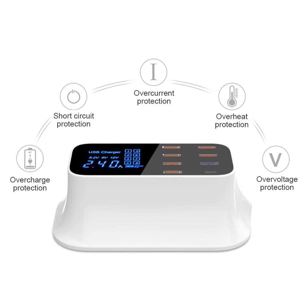 Multi - Port USB Charger Station Type C - Smart Gadgets