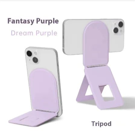Multifunctional Leather Selfie Phone Stand - Smart Gadgets