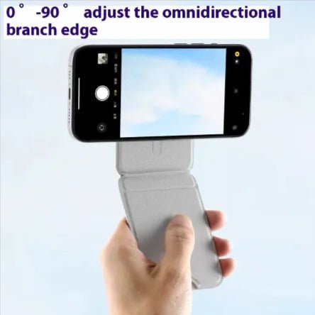Multifunctional Leather Selfie Phone Stand - Smart Gadgets