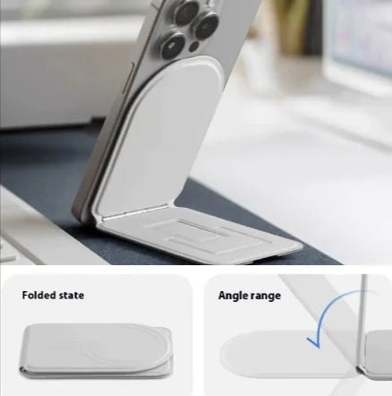 Multifunctional Leather Selfie Phone Stand - Smart Gadgets