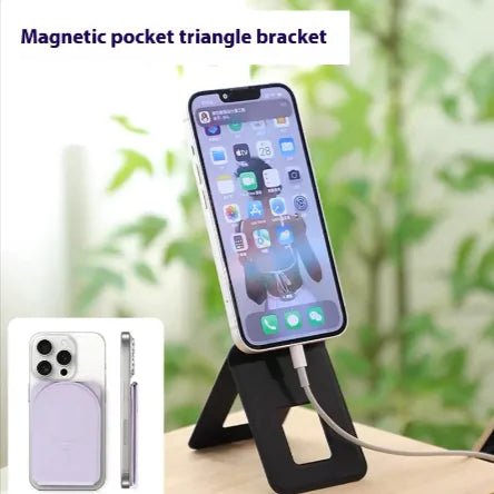 Multifunctional Leather Selfie Phone Stand - Smart Gadgets