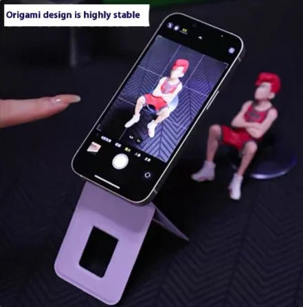 Multifunctional Leather Selfie Phone Stand - Smart Gadgets