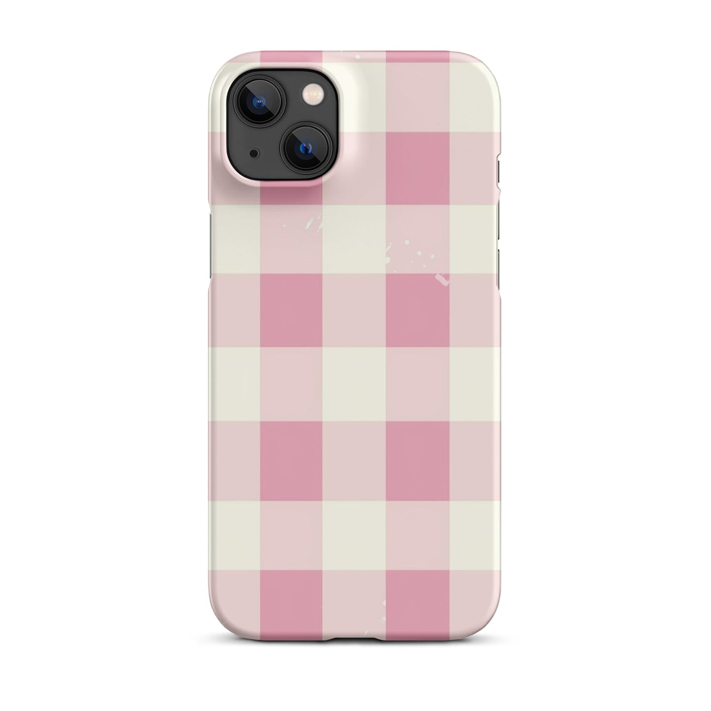 Pink Check Phone case for iPhone - Smart Gadgets