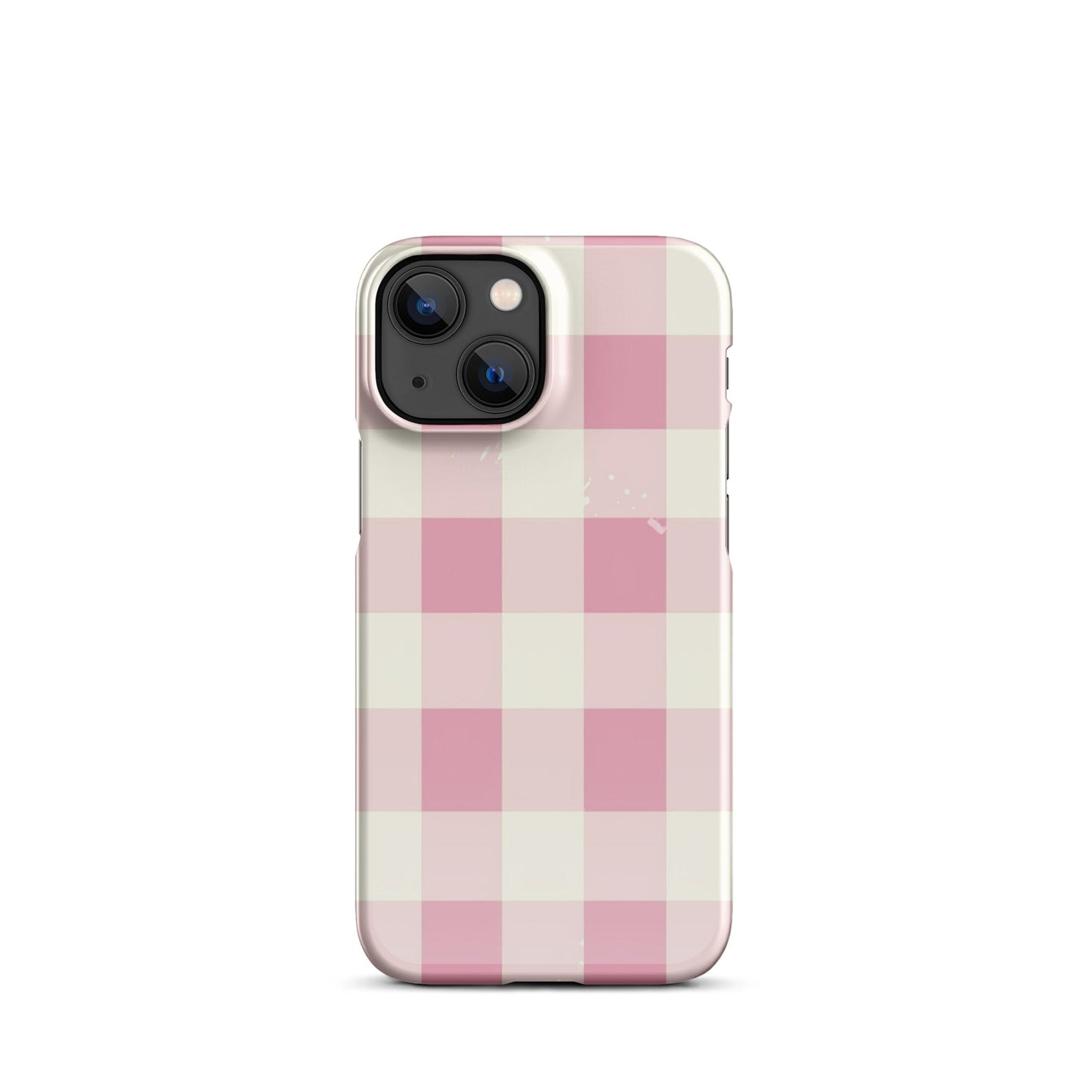 Pink Check Phone case for iPhone - Smart Gadgets