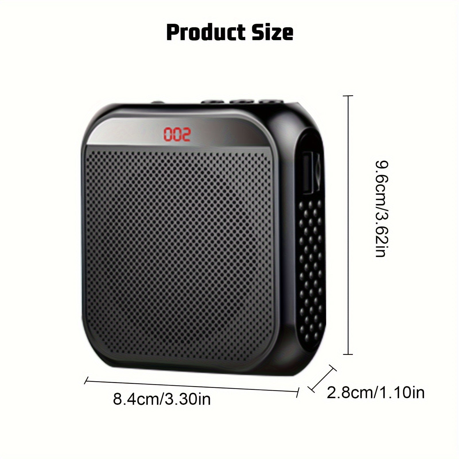 Portable Voice Amplifier with Headset Microphone - Smart Gadgets