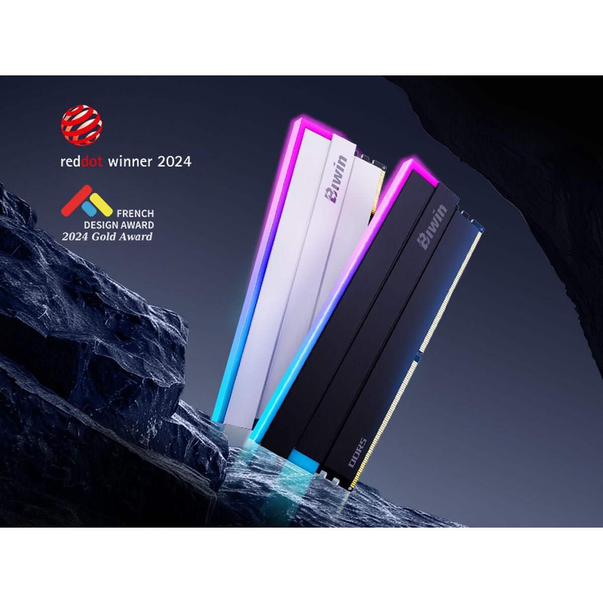 RAM Memory Biwin DW100 DDR5 6000 MHz 32 GB Black - Smart Gadgets