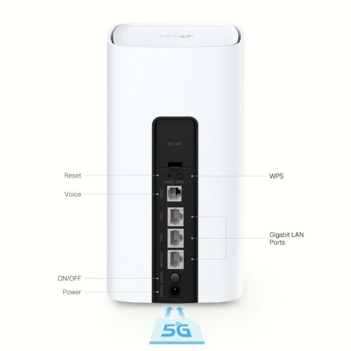 Router TP - Link NX510v White RJ45 Ethernet LAN Wi - Fi - Smart Gadgets