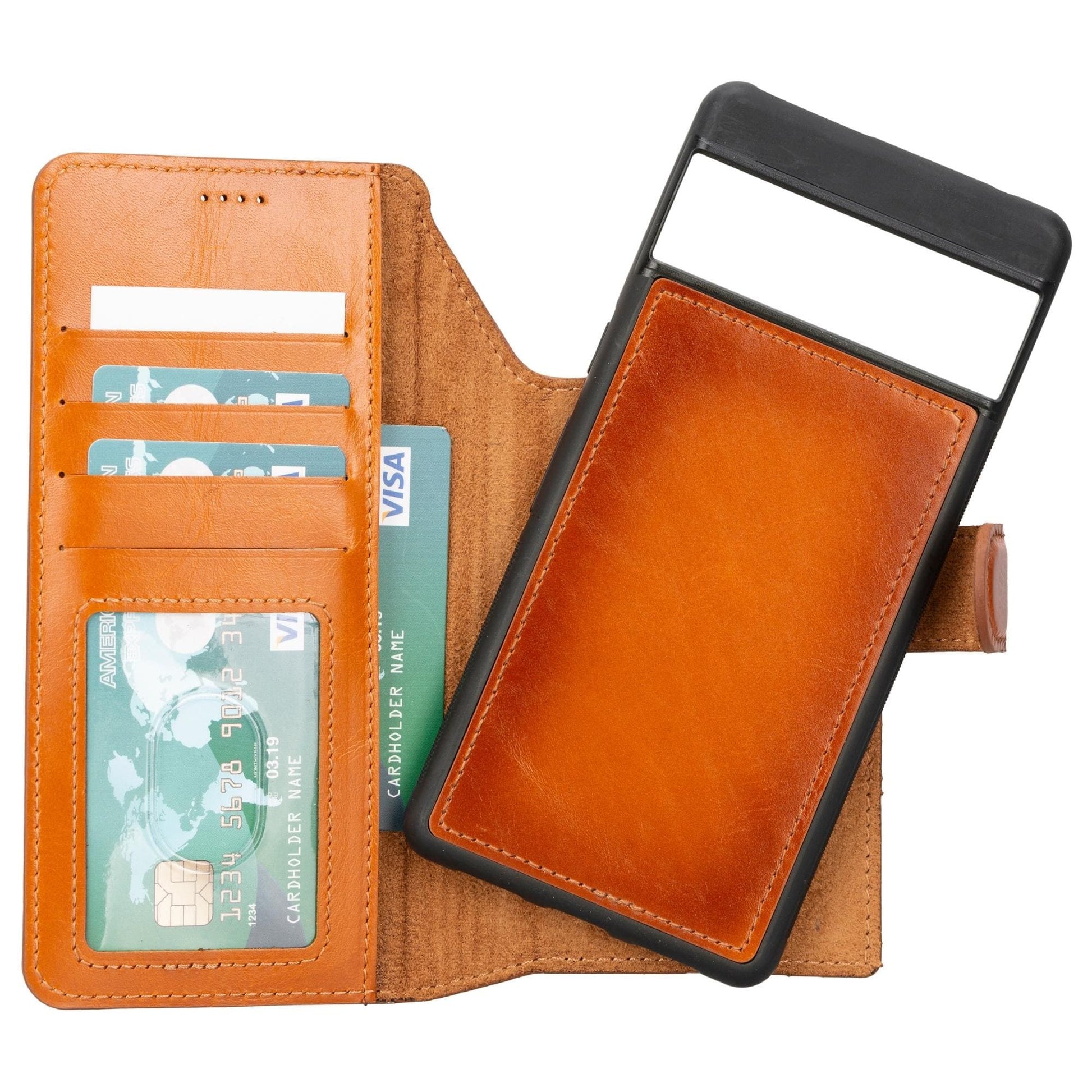 Sheridan Detachable Leather Google Pixel 8 Pro Wallet Case - Smart Gadgets