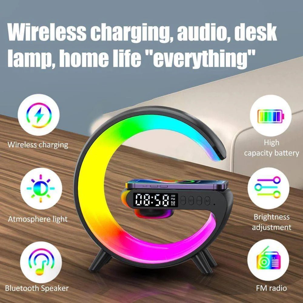 Smart G Lamp Night Light Bluetooth Speaker - Smart Gadgets