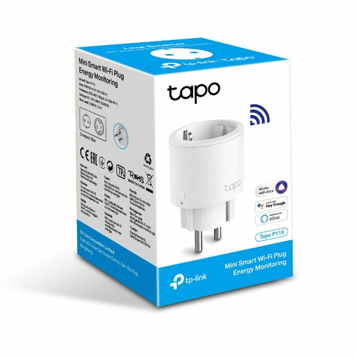 Smart Plug TP - Link P115 Wi - Fi 220 V 220 - 240 V 16 A - Smart Gadgets