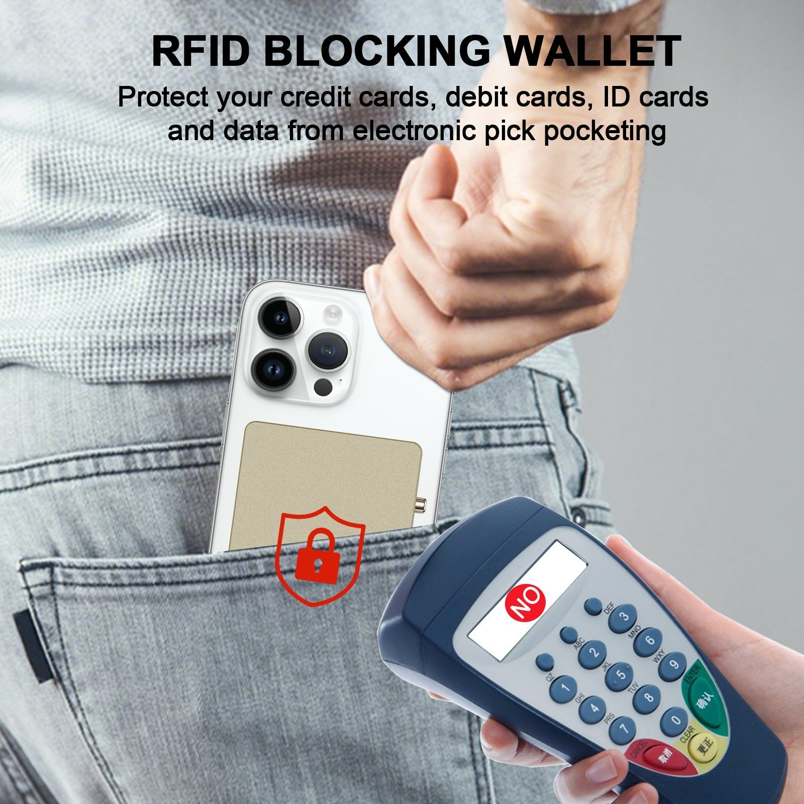TOYFID All - Aluminum Pop Up Slide Rfid Slim Card Holder Wallet With Airtag Holder - Smart Gadgets